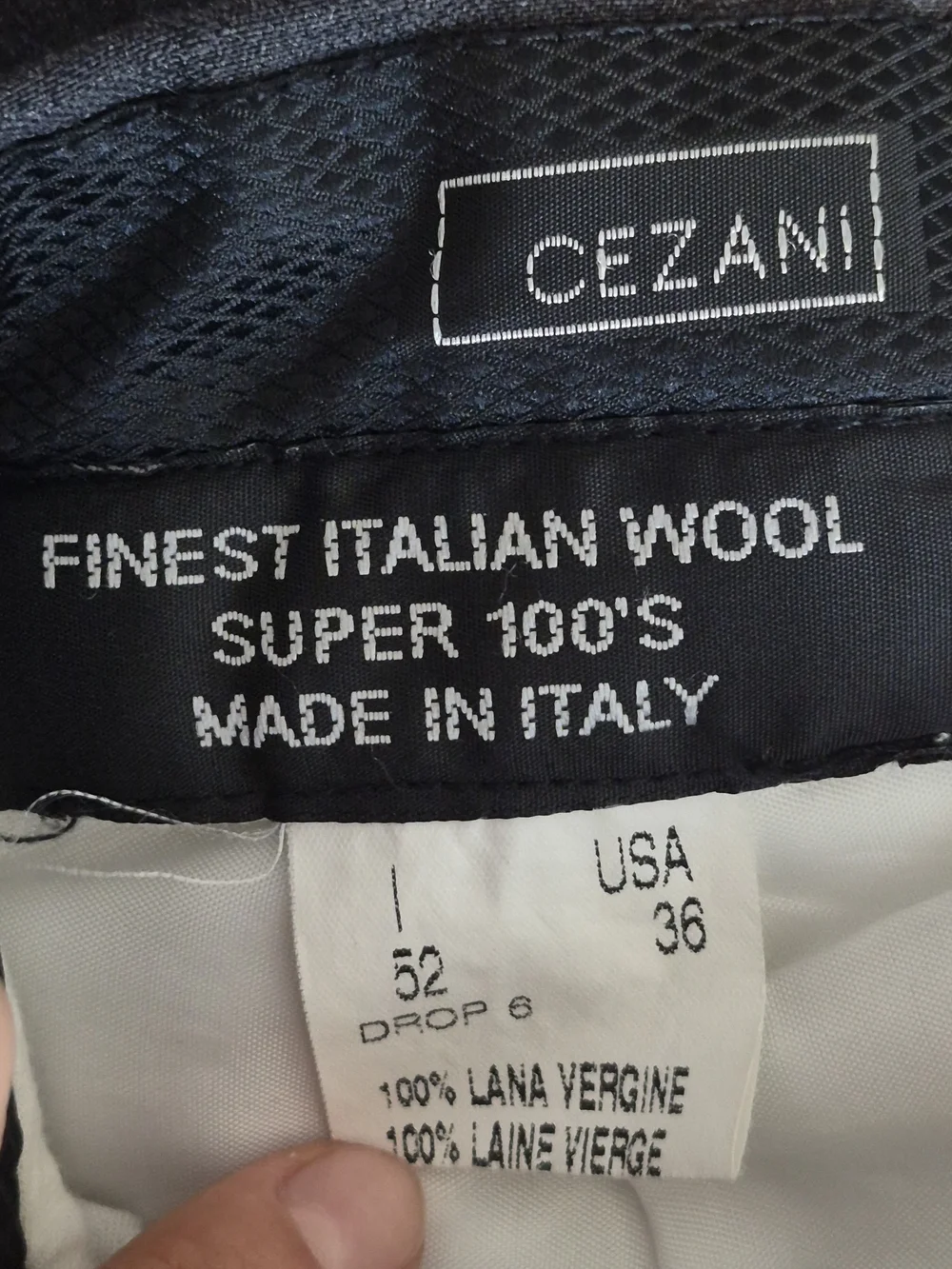 Made in Italy Black Dress Pants - Classic Tailored Finish
